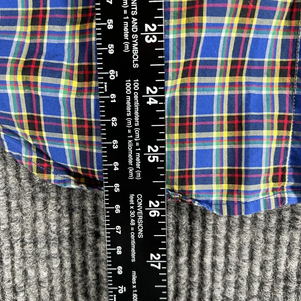Ralph Lauren Shirt Youth Boys‎ Large Blue Plaid Long Sleeve Button Down Casual